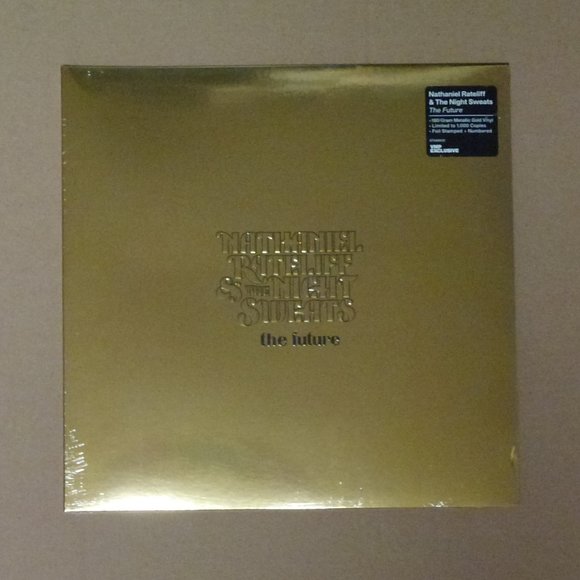 Nathaniel Rateliff The Future LP ~ Exclusive Metallic Gold ~ Num/Ltd Ed of 1,000 - Picture 2 of 3